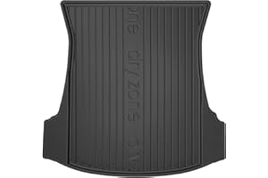 M MOTOS Tapis de coffre voiture pour Tesla Model 3 depuis 2017 Améliorez Votre Confort de Voyage avec Le tapis noir antidérapant Auto DZ- tapis voiture Tous Temps pour Voiture, Protection Contre les s
