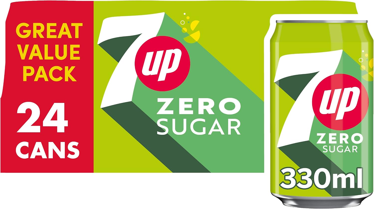 Bilan des Avis Consommateurs Vérifiés sur 7UP Zero Lemon Lime Cans 24 x 330ml