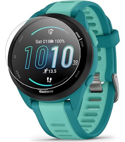 Garmin Forerunner 165 Music GPS Wi-Fi Sport Smartwatch, Mist Grey
