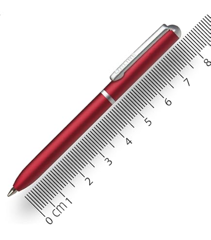 KeyUnity KP00 EDC Balpen Bolt Action Titan, hoogwaardige pen met vullingen, zakbalpen voor sleutelhanger, pen voor handtekening, zwarte inkt (zilver KeyUnity KP00 EDC Balpen Bolt Action Titan, hoogwaardige pen met vullingen, zakbalpen voor sleutelhanger, pen voor handtekening, zwarte inkt (zilver