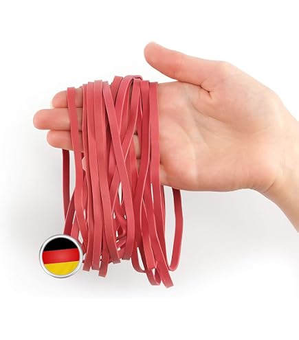 1 Kg Beutel Gummiringe – 40 Mm Durchmesser, Haushaltsgummis Von Klebeshop24
