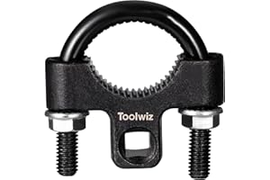 Toolwiz Inner Tie Rod Removal Tool - 3/8” inch Universal Low Profile Tool 27-42mm with Non-Slip Teeth for Inner Tie Rod Removal and Installation Inner Tie Rod Tool Inner Tie Rod U-Wrench