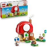 LEGO Super Mario Toad Evinde Parti 72041 &ndash; 7 Yaş ve &Uuml;zeri &Ccedil;ocuklar İ&ccedil;in Parti Temalı Yaratıcı Oyuncak Yapım Seti, Eğlenceli O
