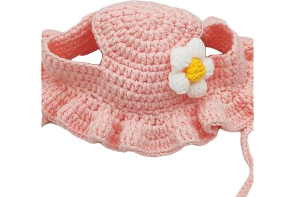 Enakshi Adorable Cat Hat Party Costume Accessory Winter Pet Hat for Cats Puppy Party Pink S Pet Supplies Dog Supplies Clothing & Shoes