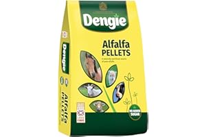 Dengie Alfalfa Pellets Great Value 20kg Bag - Suitable for Horses, Sheep, Goats & Camelids - Feed in Bucket, Snack Ball Treats or Soak to Mash