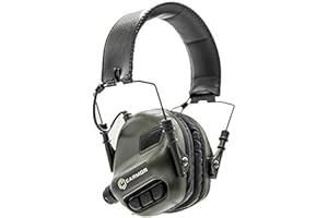 Evike Protezione acustica elettronica Earmor M31 MOD3 (colore: verde fogliame)