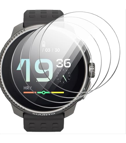 Brotect AirGlass Pellicola Protettiva In Vetro Ibrido Per Suunto Race / 2 – Durezza 9H – Made In Germany