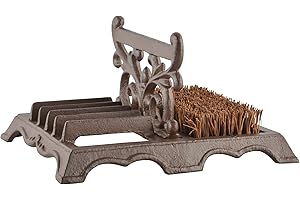 ESSCHERT DESIGN Fallen Fruits LH219 szczotka do butów i skrobak, brązowa