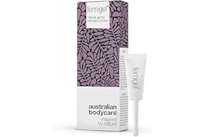 AUSTRALIAN BODYCARE Femigel na swędzenie, suchość i nieprzyjemny zapach - Nawilżający żel łagodzący dyskomfort intymny, zrównoważone pH, bez hormonów