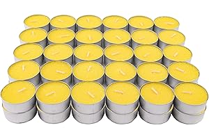 H Hansel Home 60 Teelichter Stück duftenden, Duftteelichter Duft Citronella, Teelichter Citronella 60 Stück