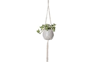 Artevasi MACRAME SOLO PODO ESPIRAL BLANCO 100CM