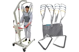 PenRux Hoyer Hebegurt, Verstellbarer Patientenlift-Gehgurt, 507 Lbs Belastbarer, Unterstützender Gehgurt für Patienten-Steh- und Gehtraining für ältere Menschen mit Behinderungen