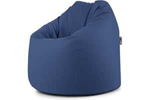 EXTROITALY TERA - Pouf Poltrona (78x78cm, H.93) Puffo per Sedersi in Ecopelle con Cuciture Rinforzate, Poltroncine da Salotto e Giardino Adatte per Interno ed Esterno, Antimacchia e Idrorepellente