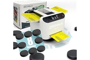 ZechnoX 2025 New Smart 2-in-1 Automatic Card Shuffler and Dealer,Programmable Card Dealer,Card Shuffler 2 Deck,360° Rotation,Ultra Quiet,Rechargeable,Support 12 Players (UK White+8 Remotes)