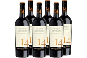 ‎CONTESSA MARINA Primitivo di Manduria DOC ''14'' Contessa Marina Rotwein Apulien trocken (6 x 0.75l)