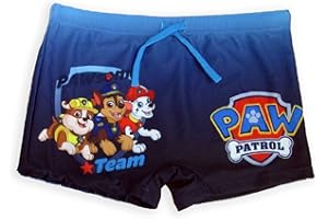 FASHION UK Paw Patrol Personnages Maillot de Bain Enfant - Costume de Natation Enfant - Pawsome Team