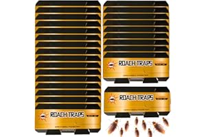 GOMETY 30 trappole per scarafaggi, trappole per scarafaggi, trappole per cimici, trappola per pulci per la casa, trappola per scarafaggi, strisce adesive per la lotta contro gli scarafaggi, strisce adesive