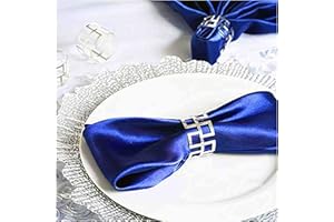 Gold Silber Serviettenringe Schnallen, 12 Stück Metall Rose Blume Serviette Schnallen für Hochzeitsfeier Abendessen Jubiläum Tischdekoration