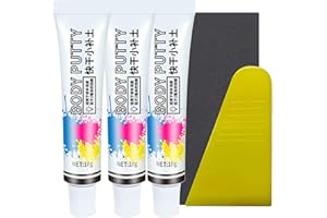 KKwoter 3PCS Car Body Filler Repair Kit: Includes Car Paint Scratch Filler Putty, Car Dent Filler Putty, and Quick Dry Automotive Paint Chip Repair Filler Kits for deep scratches, peeling paint