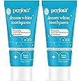 Perfora Dream Whitening Toothpaste - 75 gms (Pack of 2) | Instant Teeth Whitening for Kids & Adults | Made Safe Certified SLS Free & No Artificial Sweeteners | Vegan Friendly Gel - Fresh Mint (Flavor)