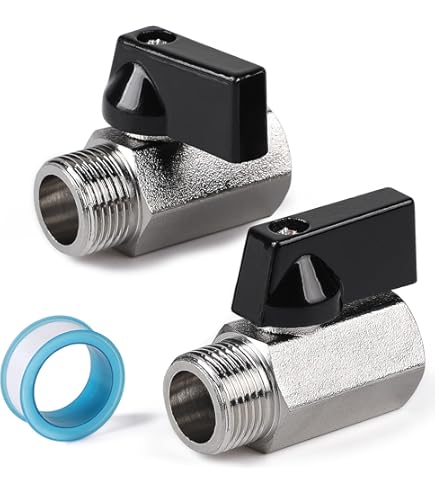 PipeSan – Vanne 3/4" DN20 PN30 – Vanne à Bille En Laiton – Débit