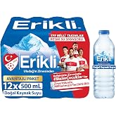 Erikli Doğal Kaynak Suyu Pet Şişe 12x500 ml