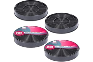 ‎MCFILTER McFilter I 4x Aktivkohlefilter Ø 200mm für Dunstabzugshaube Alternative für AEG/Electrolux 9029793578 EFF62, Franke 112.0016.755, Bosch/Siemens/NEFF 00748732 00748733 DHZ5316
