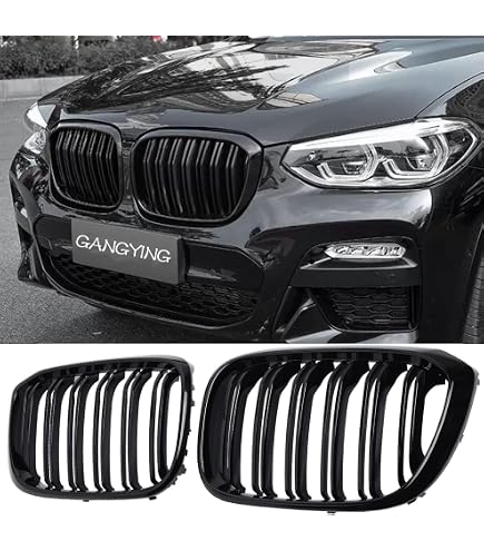 G14 G15 G16 Doppelsteg Grill GCP Kühlergrill Hochglanz Schwarz Für BMW 8er G14/G15/G16 - Doppelsteg Design, ABS Kunststoff ABS Kunststoff Grill