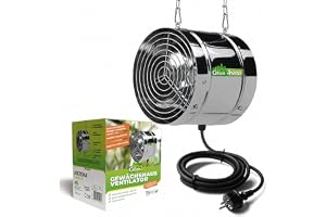 Bio Green ARZ-F Fläkt, Silver, En Storlek