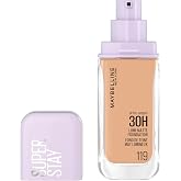 Maybelline New York Super Stay Lumi-Matte Foundation, Shade 119 | Luminous Matte Effect, Modular Coverage, Light Skin Feel, G