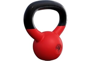 ‎GORILLA SPORTS GORILLA SPORTS® Kettlebell - 2-32 kg Gewichte, Einzeln/Set, Gusseisen, Vinyl Beschichtung, Bodenschonende - Kugelhantel, Schwunghantel, Kugelgewicht, Rundgewichte für Fitness, Gym, Krafttraining