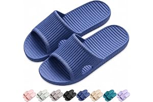 Czgcpyc duschsandaler, duschtofflor, halkfria inomhus- och utomhusgolvsandaler, mjuka skumtyger, badskor, unisex