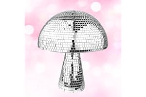 SUNSHINE SMILE Boule à Facette à Suspendre pour Décoration, Disco Boule à Facette Miroir, Idéale pour Soirées Ambiance Disco, Décoration de Célébration de Mariage