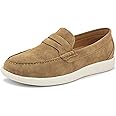 FENTACIA Suede Loafers for Men | Casual Loafer Shoes | Cushioned Penny Loafers