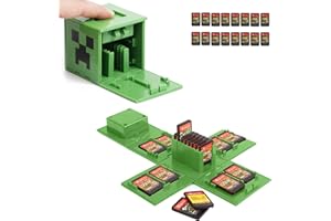 doepeBAE Étui pour Carte mémoire Nintendo Switch, Porte-Carte de Jeu vidéo avec 16 emplacements pour Cartes de Jeu (Luigi Vert)