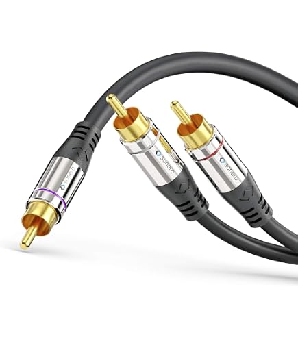 Inakustik Klinkenadapter – 3,5 Mm Auf 2x 3,5 Mm, 10 Cm, Für Gemeinsames Musikhören