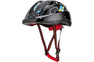 Cycleafer® Kids Bike Helmet, Adjustable Fit Age from 2 & Older, Ultra Lightweight with Ventilation, Hard ABS SHELL & EPS CORE Max Protection, for Toddler, Boys & Girls.