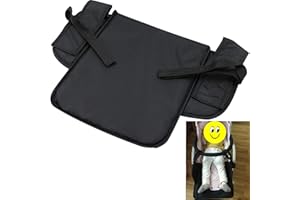 DUOZOANZ Poggiapiedi Passeggino Estensione Piede Pedale - Esteso Supporto Piedi Tavole Sedili Extend Accessori Universali Facile Da Installare Per Carrozzina, Adatto per Larghezza Interna 28-33 cm, Nero