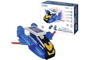 Xtrem Bots - Space Adventur 3 En 1 | Bausatz Robotik Für Kinder | Roboter Kinder Ab 6 Jahre | Solar Roboter | Bausatz Kinder Ab 6 | Stem Bauspielzeug
