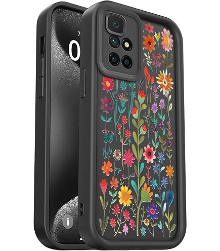 XINYEXIN Cover Per Xiaomi Redmi 10 2022 / Redmi 10 4G - Custodia Silicone Onda Morbida, Design Riccio Carino, Antiurto, Rosa