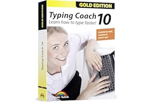 MARKT + TECHNIK Typing Coach 10 - Learn how to type faster for kids, teens, students and adults - computer speed typing programme for Windows 11, 10, 8.1, 7