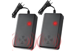‎WARMFAY Warmfay Marderschreck mit Stecker Ultraschall und Anti Gewöhnungseffekt für ca. 50m², Marderabwehr Haus, Marderfalle Marder Ultraschall für Dachboden, Scheune, Garage, Keller