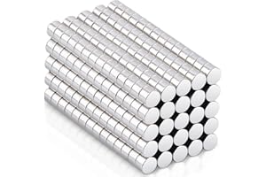 MAGXCENE 350PCS Petits 3x2 mm Aimants Néodyme Aimants Puissants Aimants pour Tableau Magnétique, Réfrigérateur, Tableau Blanc, Images,Carte,Calendrier