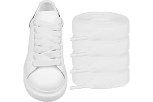 Endoto 2 Pary Sznurówki do Alexander McQueen Butów, Sznurowadła Zamiennik Sznurowadeł Zamienne Shoe Laces Replacement Shoelaces