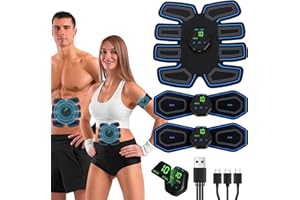 Afaneep Bauchmuskeltrainer, Bauchmuskeltraining Bauchtrainer Bauchmuskeltrainer Elektrisch Bauchfett Verlieren Bauchmuskelübung - EMS Bauchmuskeltrainer Bauchmuskeltrainer übungen