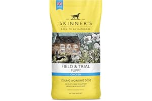 SKINNERS Skinner’s Field & Trial Puppy – Complete Dry Food, Sensitive, Supports Gut Health, Key Nutrients, 15kg