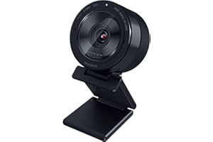 Razer Kiyo Pro Ultra - kamera internetowa 4K do tworzenia treści i streamingu (Ultra High Dynamic Range-UHDR, UltraHD 4K 30 FPS/1080P 60 FPS, autofokus z AI, czujnik światła 2,9 μm) Czarny