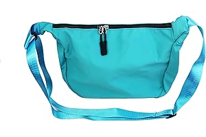 Lin's Liliana Borsa a tracolla da donna in nylon 30×21×11, borsa sportiva a tracolla impermeabile leggera