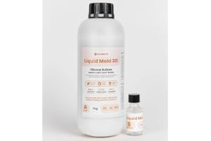 Resin Pro® Liquid Mold 30 - Silicone flexible (510 g) pour moules résistants en béton, plâtre et résines - Dureté 30 Shore A - Idéal pour les formes détaillées et les matériaux lourds