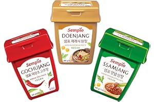 ‎OG ASIA Koreanisches Würzpasten Set - 3er Pack (Gochujang 500g, Doenjang 460g & Ssamjang 500g) - Authentische Aromen - Vegan - OG ASIA - 1460g